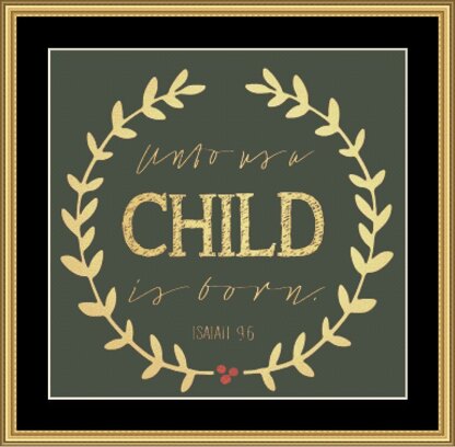 CHILD IS BORN - BLACK