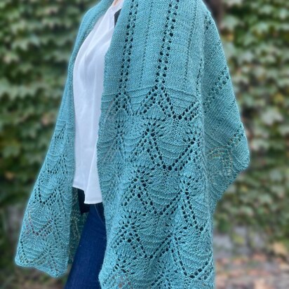 Iara Wrap - knitting pattern