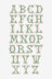 Vintage Alphabet Letters in DMC - PAT0807 -  Downloadable PDF