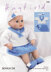 Baby Dolls Sailor Top, Skirt, Pants, Shoes & Headband in Hayfield Bonus DK - 2484 - Downloadable PDF