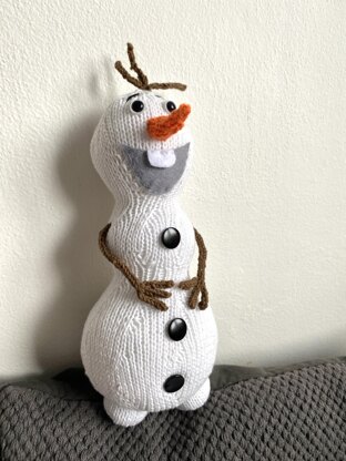 Pattern Amigurumi Snowman Olaf Frozen