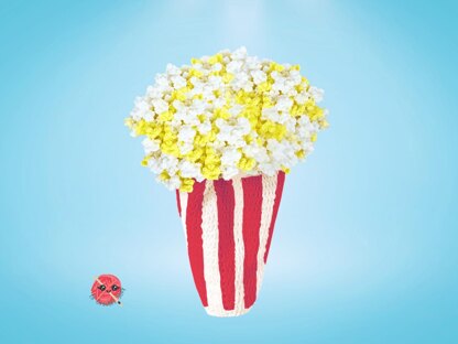 Popcorn Bouquet Crochet Blanket