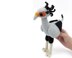 Amigurumi Secretary Bird