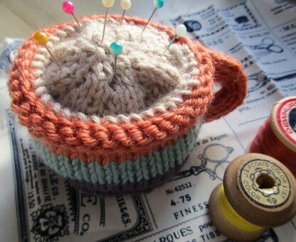 Cup of Tea Pin Cushion