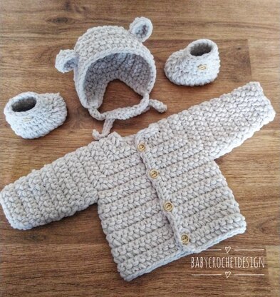 Snowbear Coat Set