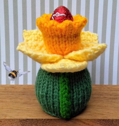 Daffodil - Chocolate Orange Cover & Easter Egg Cosy