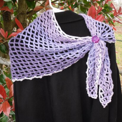 Lavender Loveliness Shawl