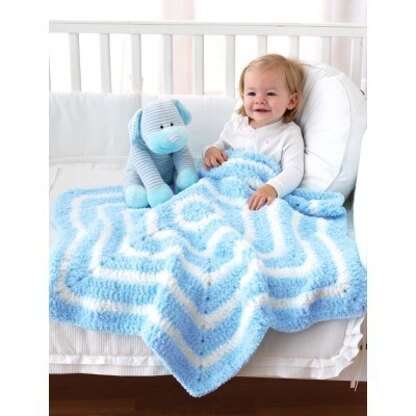 Star Blanket in Bernat Pipsqueak