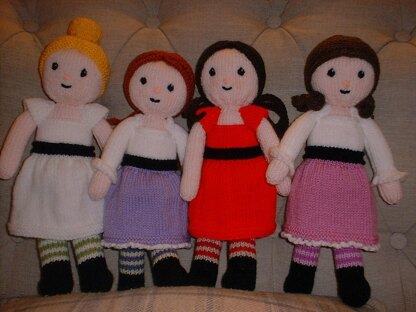 Four Little Dollies