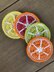Summer Citrus Coasters