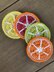 Summer Citrus Coasters