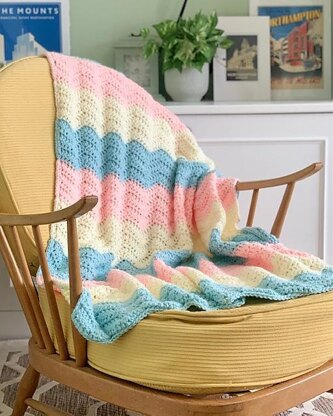 Breezy Chevron Blanket