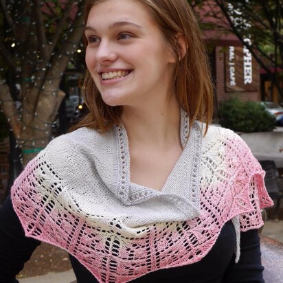 Lobelia Shawl and Shawlette - knitting pattern