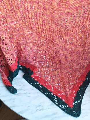 Salvia Shawl