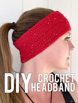 Sparkle Motion Crochet Headband