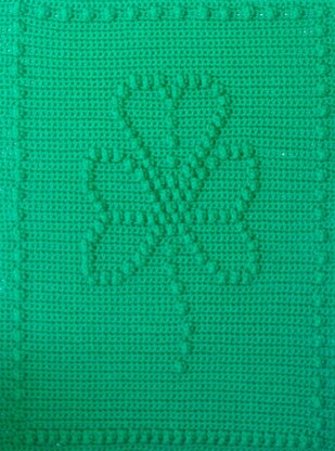 Shamrock Baby Blanket