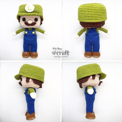 Super Mario and Luigi Amigurumi