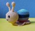 Crochet pattern snail Smarty