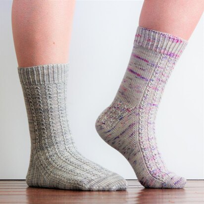 Please and Thank You Socks - knitting pattern