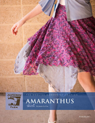 Amaranthus Skirt in Juniper Moon Findley and Findley Dappled - Downloadable PDF