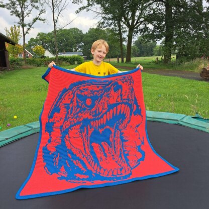 Roar Dinosaur Blanket