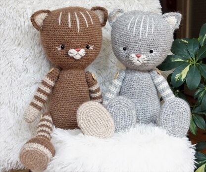 Crochet Pattern Amigurumi Cat toy Purr Purr Kittens