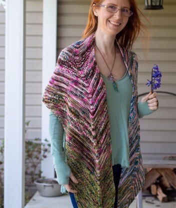 Merfolk Fade Shawl