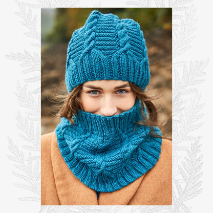 Willow & Lark Louise Hat & Cowl PDF