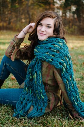 Dash Scarf in Knit Collage Pixie Dust
