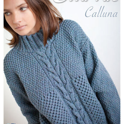 Gosford Sweater in Ella Rae Calluna - ER02-05 - Downloadable PDF