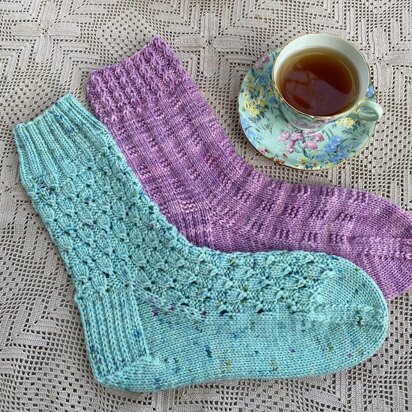 Tea Party Socks