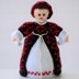 Catherine of Aragon Tudor Doll Knitting Pattern - Toy Knitting Pattern