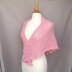 Peach Blossoms Shawl