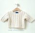 0-4 months 4-8 months ' Mini Cable sweater'