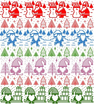 Mosaic Christmas Gnomes