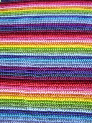 Knitting Technicolor Checks