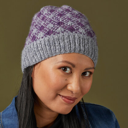 1253 Taklamakan - Hat Knitting Pattern for Women in Valley Yarns Peru