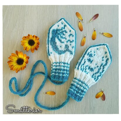 Mermaid Baby Mittens