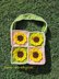 3D Sunflower Tote Bag