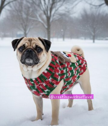 Medium & Large+ Christmas Dog Sweater