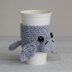 Mia the Manatee Coffee Cozy