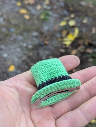 Mini Leprechaun Hat Hair Clip