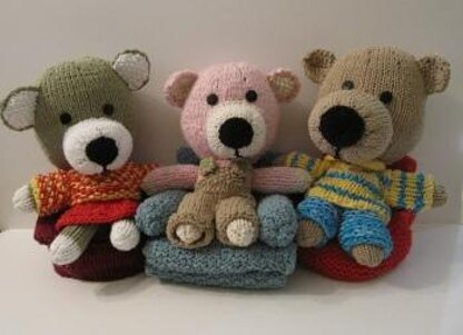 Knitkinz Bear Family