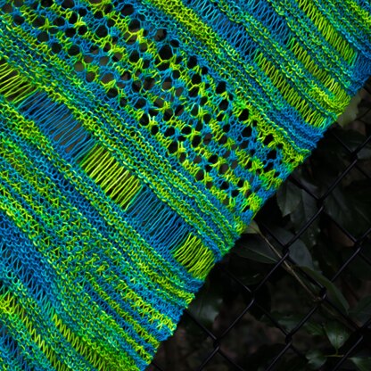 Dancing in the Rain Shawl