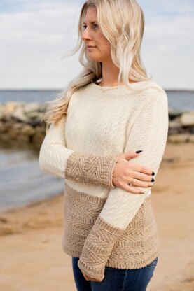 Izzy Two-Tone Sweater
