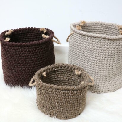 Rustic Farmhouse Nesting Baskets