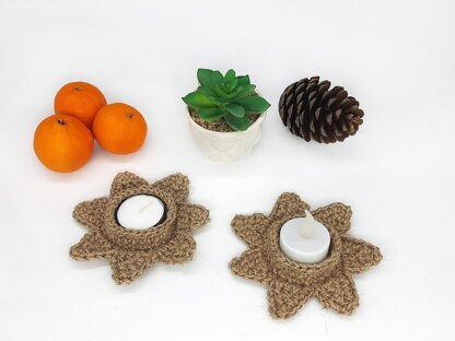 Jute tealight holder