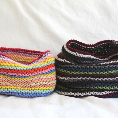 Boy/ Girl Infinity Scarf - knitting pattern