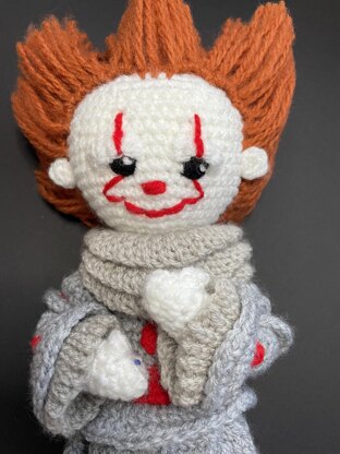 Creepy Clown amigurumi