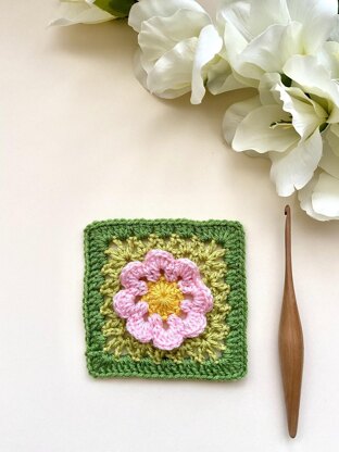 Flower Power Granny Square